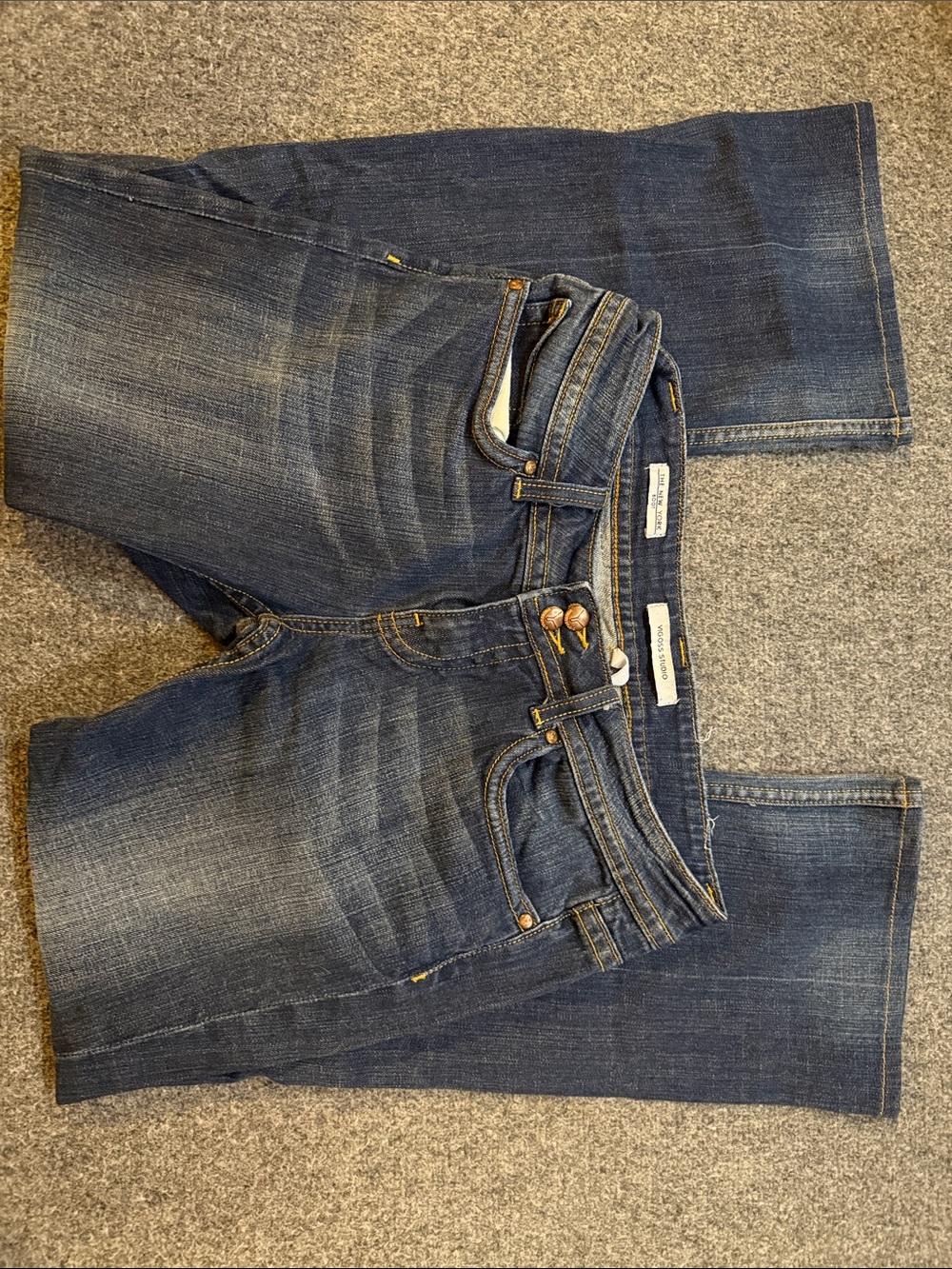 Vigoss Studio New York Bootcut Dark Wash Jean Size  30 9/10
